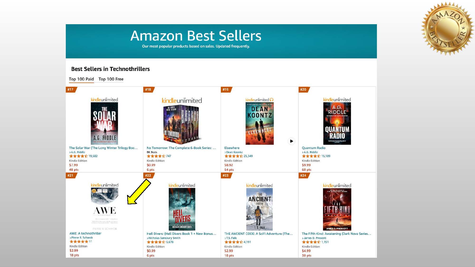 AWE Bestseller